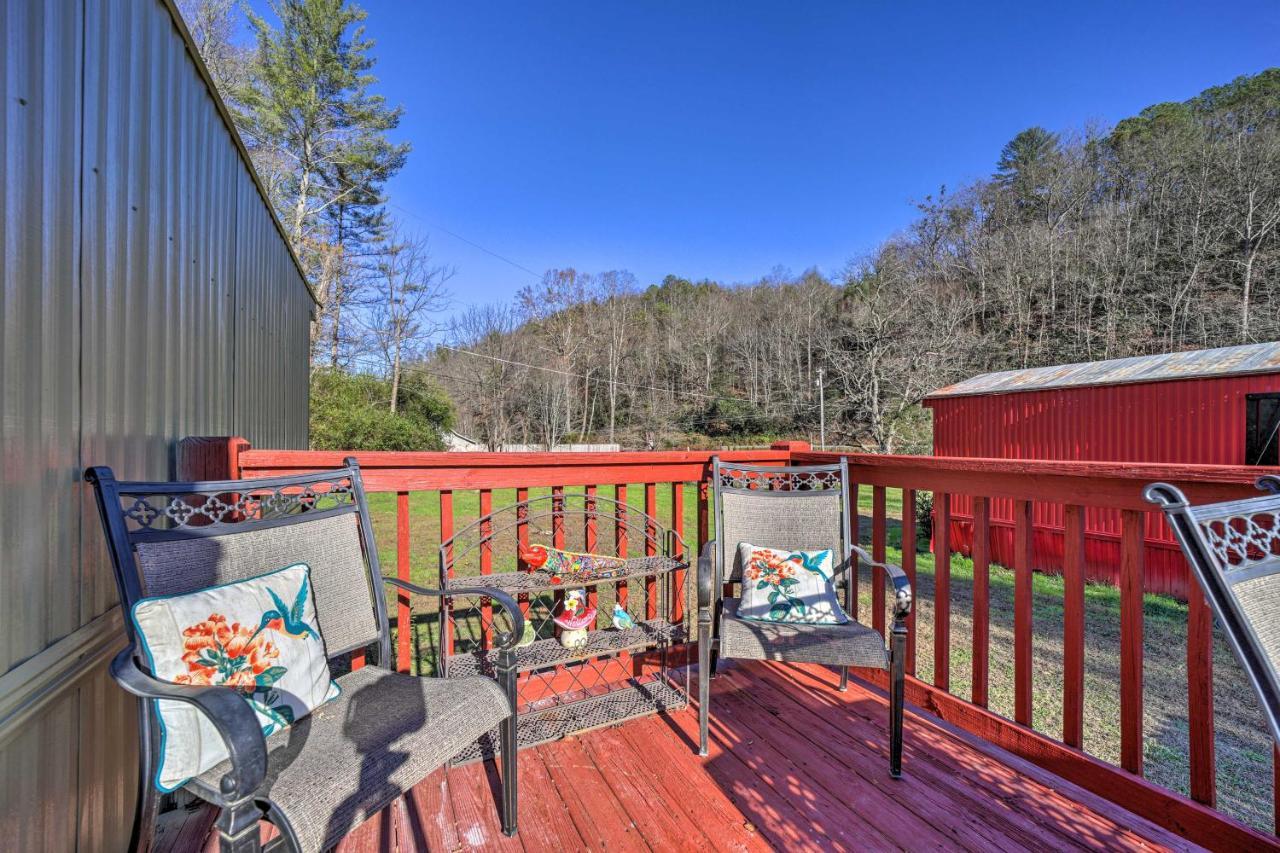 Smoky Mountain Vacation Rental With Hot Tub And Kayaks Whittier Exterior foto
