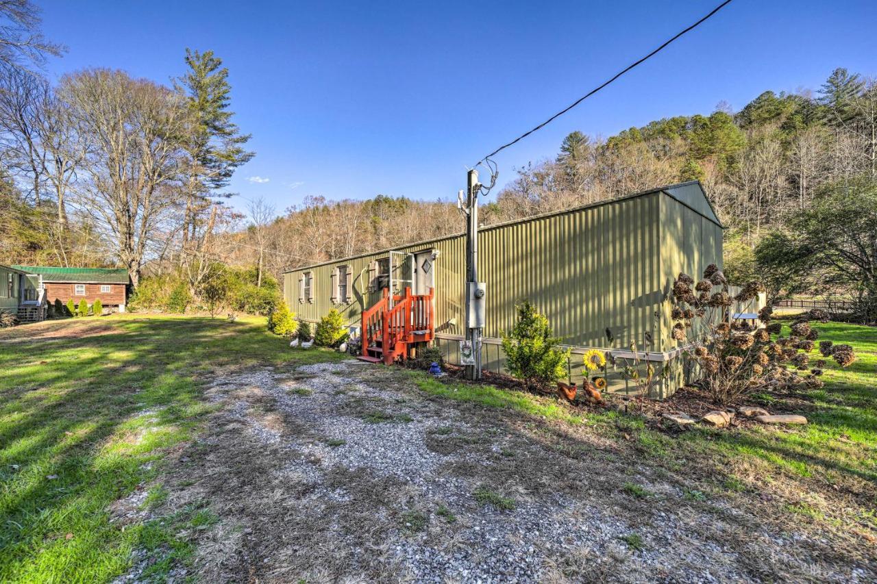 Smoky Mountain Vacation Rental With Hot Tub And Kayaks Whittier Exterior foto